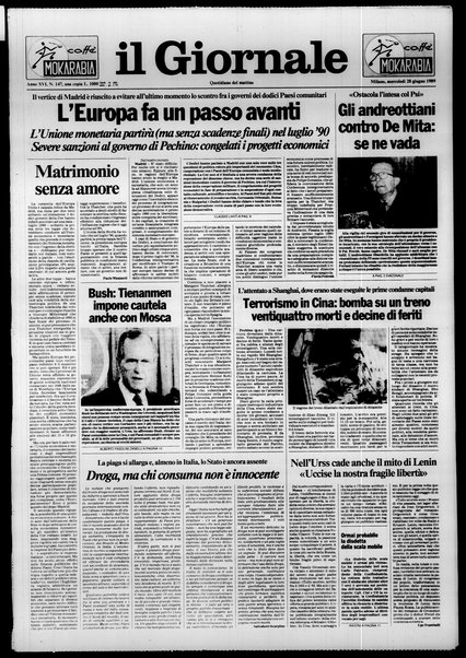 Il giornale : quotidiano del mattino